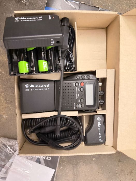 CB radio Alan 42 cały komplet + antena Sirio Turbo 1000 na magnes