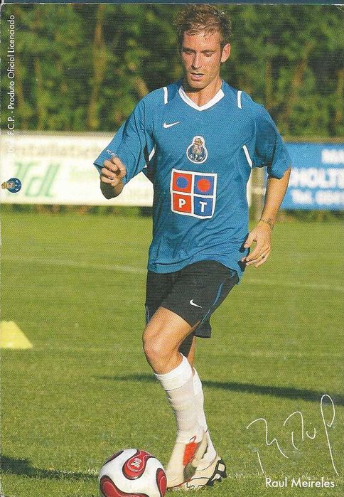 Bilhete Postal Ilustrado - FCP PORTO - RAUL MEIRELES