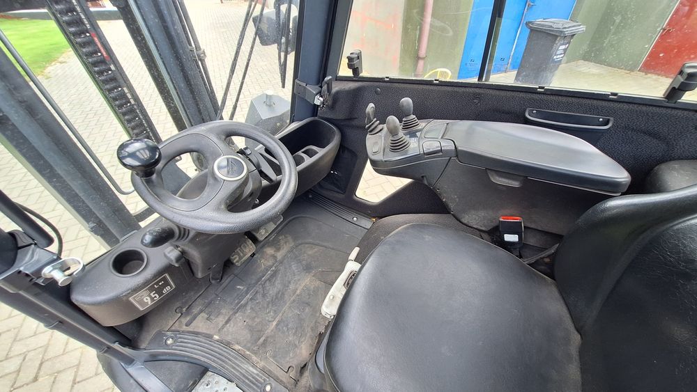 Linde H20 stan IDEALNY Triplex przesuw wolny skok wózek widłowy widlak