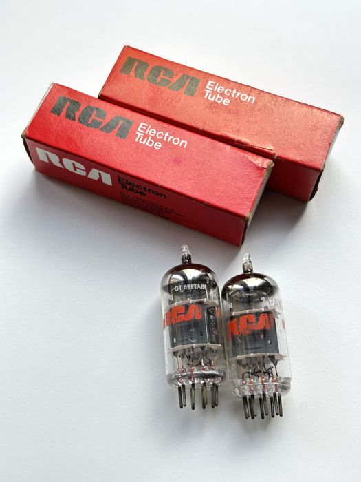 RCA ECC83 / 12AX7 NOS lampy elektronowe