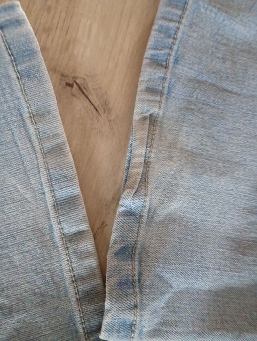 Spodnie dżinsowe męskie jasnoniebieskie xxl