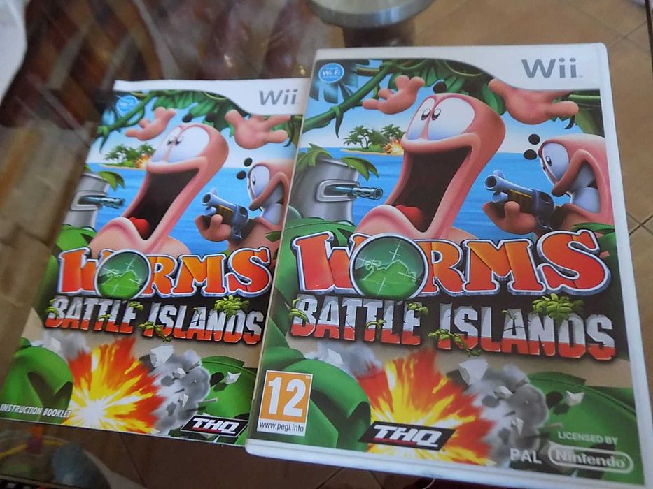 Worms: Battle Islands -mega gra z robakami Nintendo Wii/Wii Mini Wii U