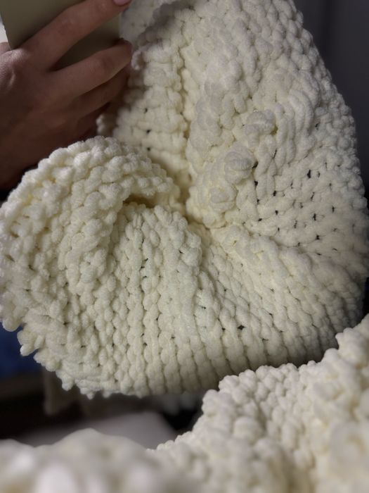 Плюшевий кардиган ручної роботи