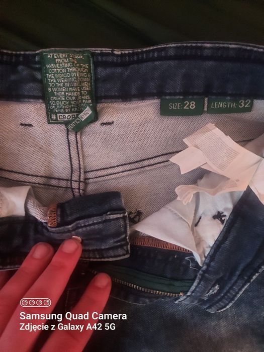 Spodenki jeans meskie Cropp
