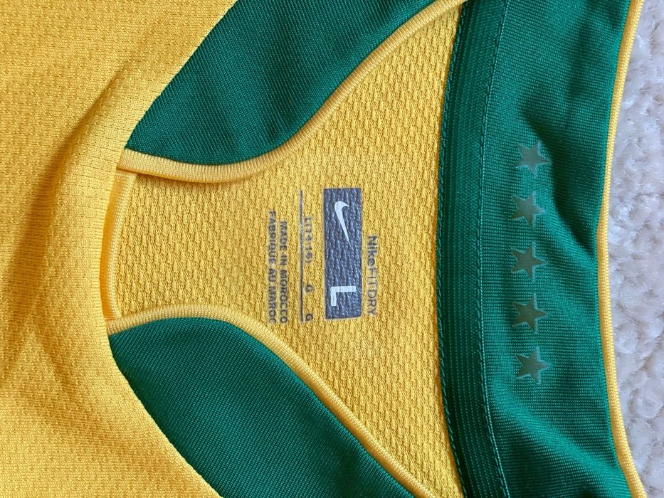 Camisola futebol retro Brasil Mundial 2006 Tamanho Criança