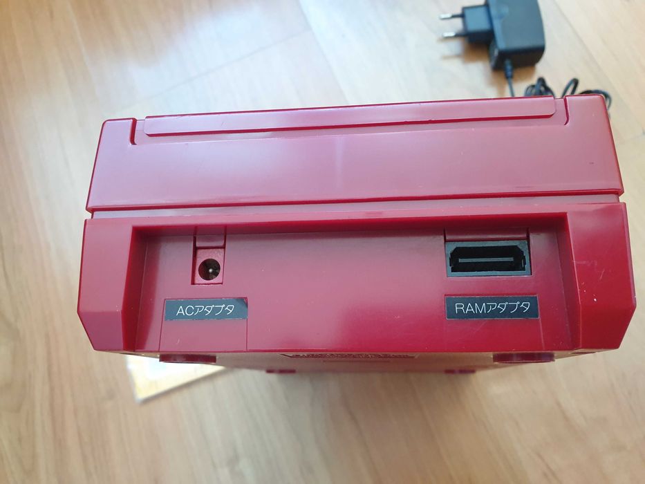 Аддон приставка Famicom disk system + дискета Super Mario 2 частини