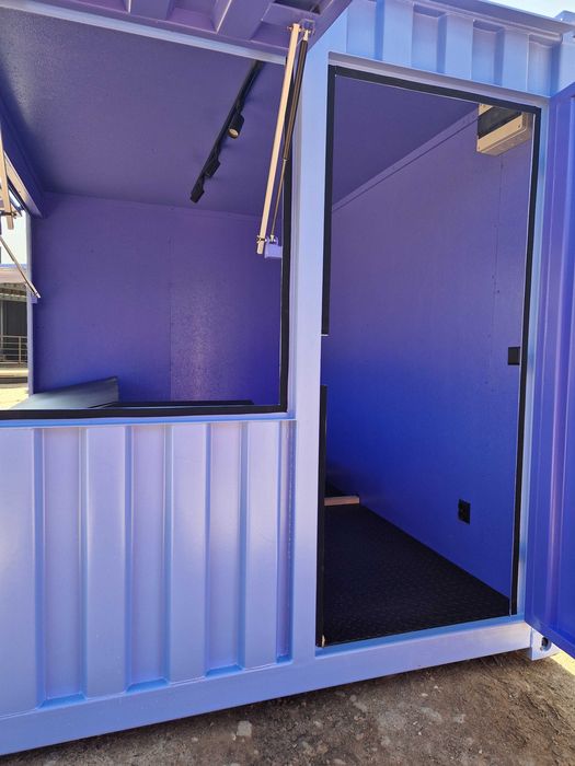 Adaptacje/modyfikacje/przeróbki kontenerów morskich