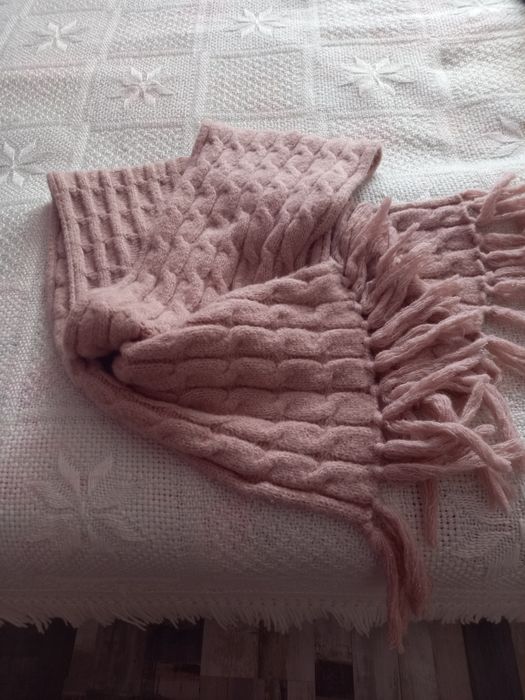 Cieplutki szal Peacocks one size