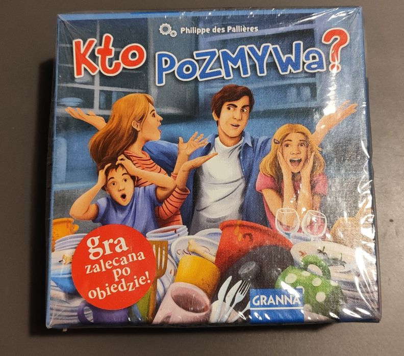 Gra planszowa "kto pozmywa?"