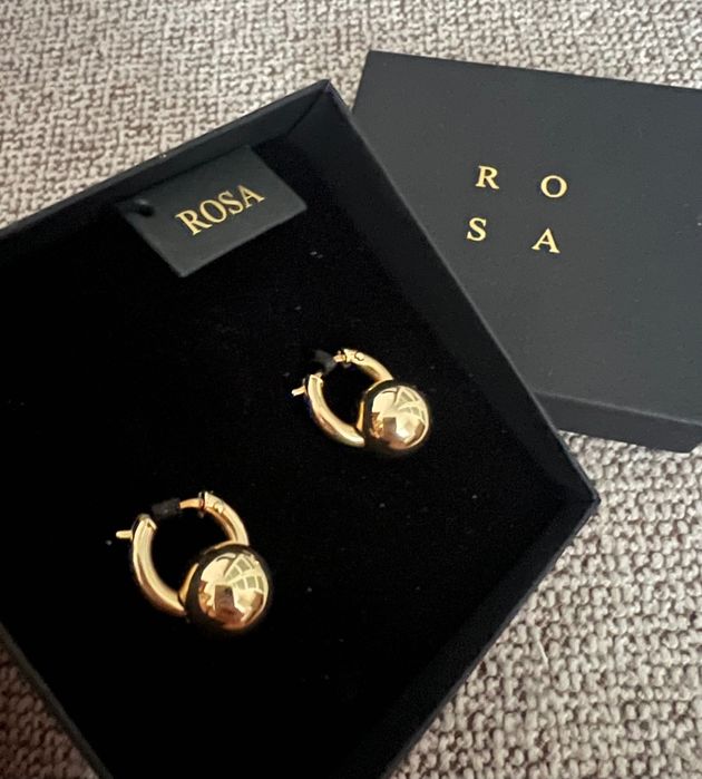 Kolczyki Sphere Hoops ROSA