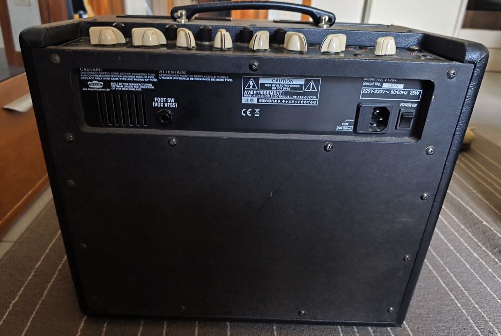 Para despachar: Amplificadores de guitarra Vox Valvetronix e Laney TF100