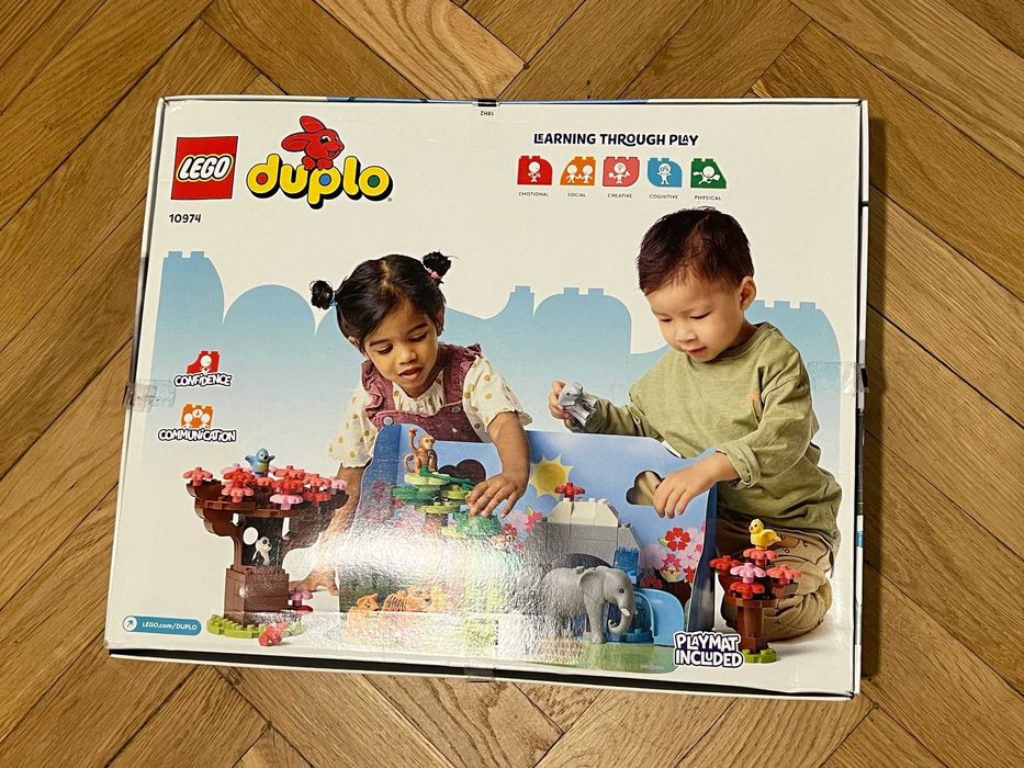 LEGO Duplo Town. Dzikie zwierzęta Azji 10974