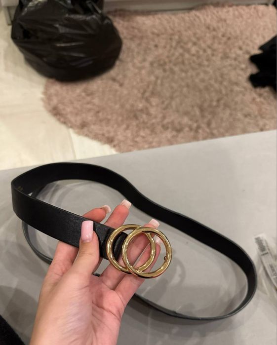 Ремінь чорний.