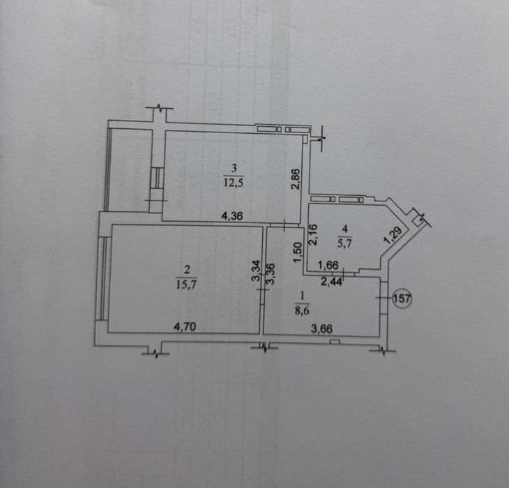 1-кімнатна квартира за адресою вул. Живописна (площа 46,1 м²) - Atlanta.ua - фото 18