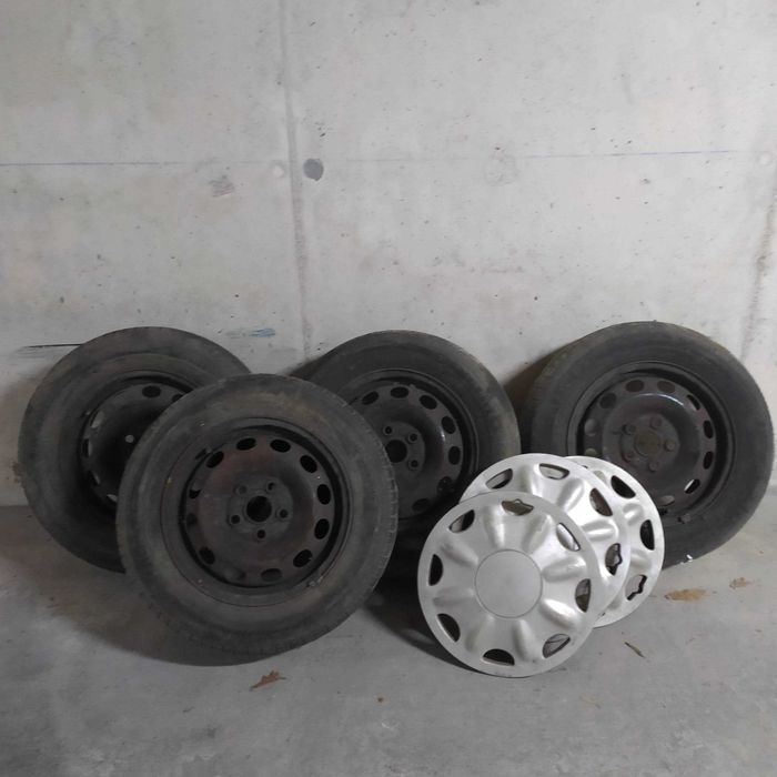 Jantes R15 4x tampas