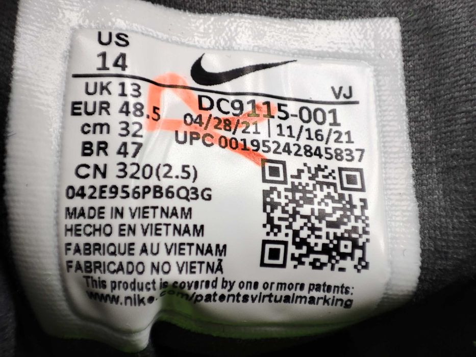ОРИГІНАЛ 100%!Кросівки Nike Air Zoom SuperRep 3 DC9115-001 48.5р.