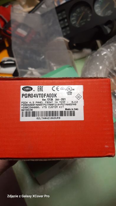 Carel PGR04 sterownik do automatyki  vts itp.