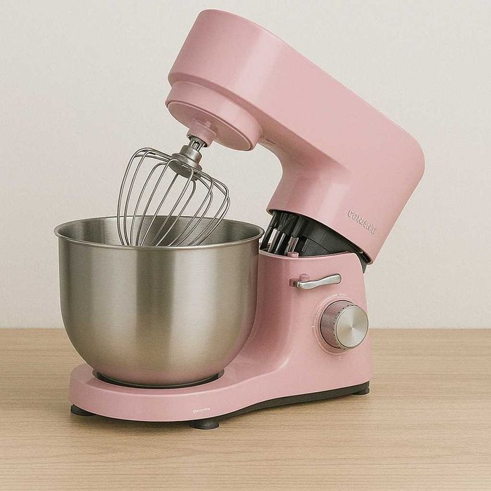 Новий планетарний міксер тістоміс Heinrich's HKM 6278 Rose 6л