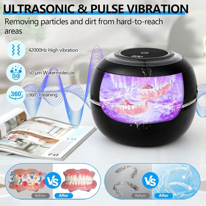 UltraSoniczne Urządzenie do Czyszczenia PROTEZ 180 ml UV 28 W