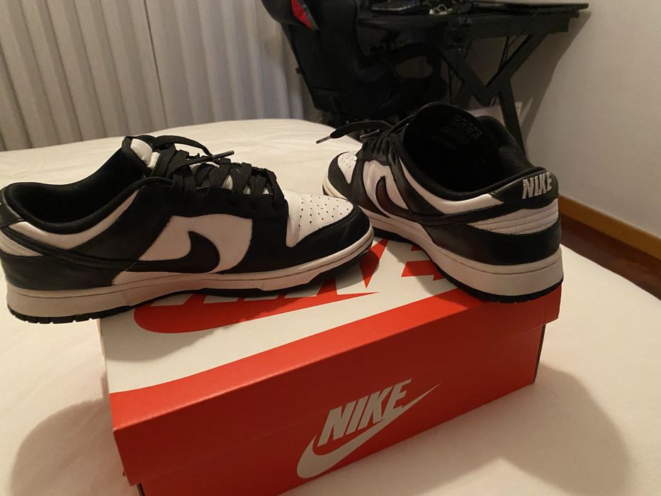 Nike Dunk Panda como novas