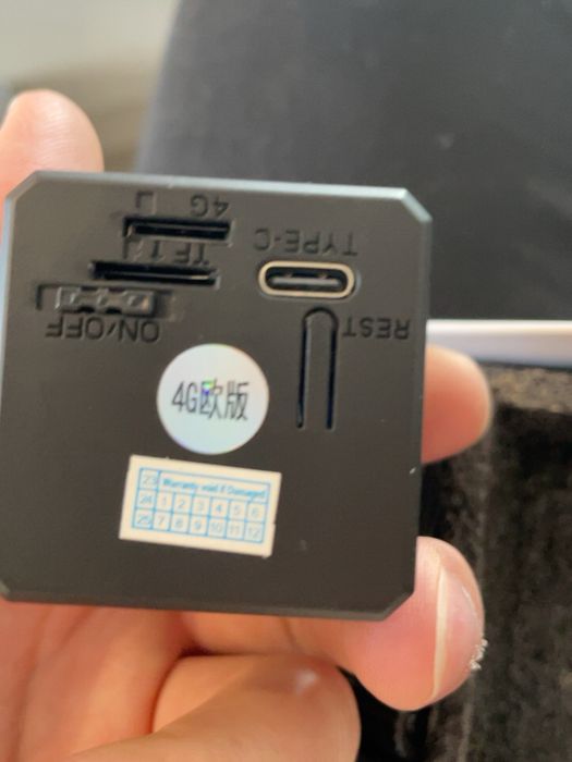 4G міні камера відеоспостереження з SIM / microSD, автономна