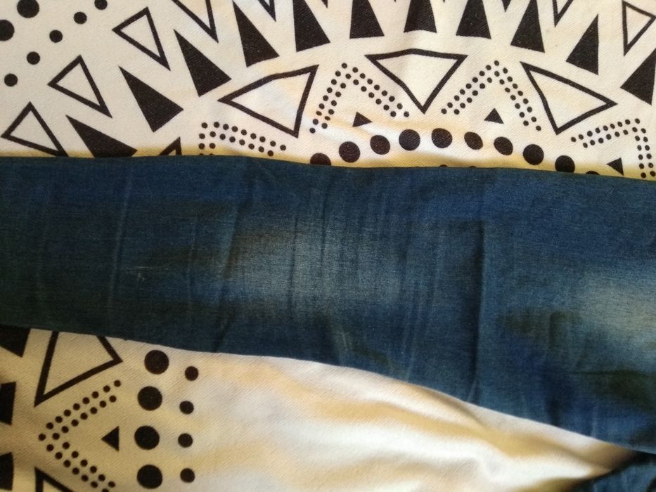 Spodnie jeansowe jeansy granatowe r. S 36 Aureus jeans
