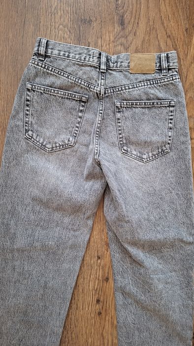 Pull&Bear nowe szare dzinsy mom 36 S