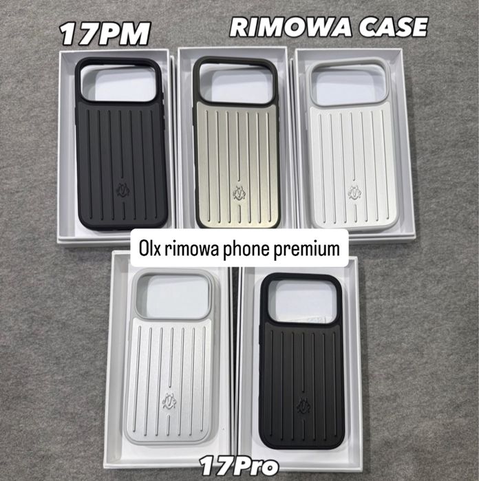 Чехол на iphone rimowa 17 pro 17 pro max silver: 2 490 грн