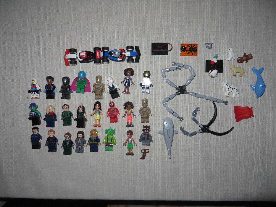figurki lego marvel, friends, city, disney, minifigures, harry potter.