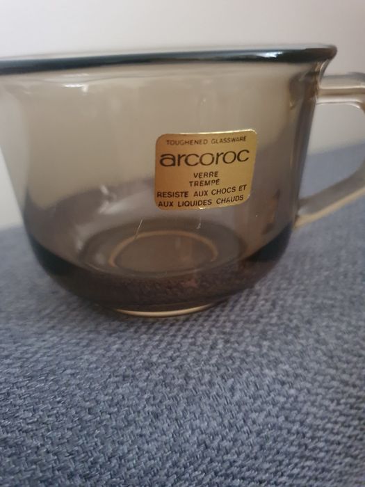 Zestaw kawowy 6 Filiżanek z talerzykami Arcoroc