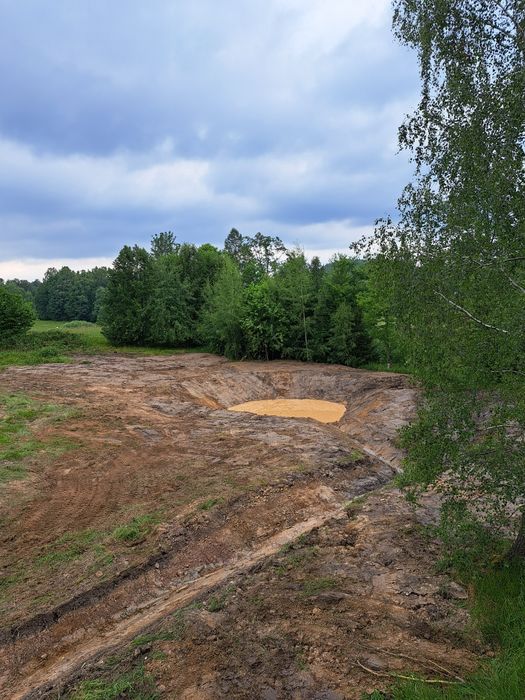 Prace ziemne - usługi koparką, minikoparką