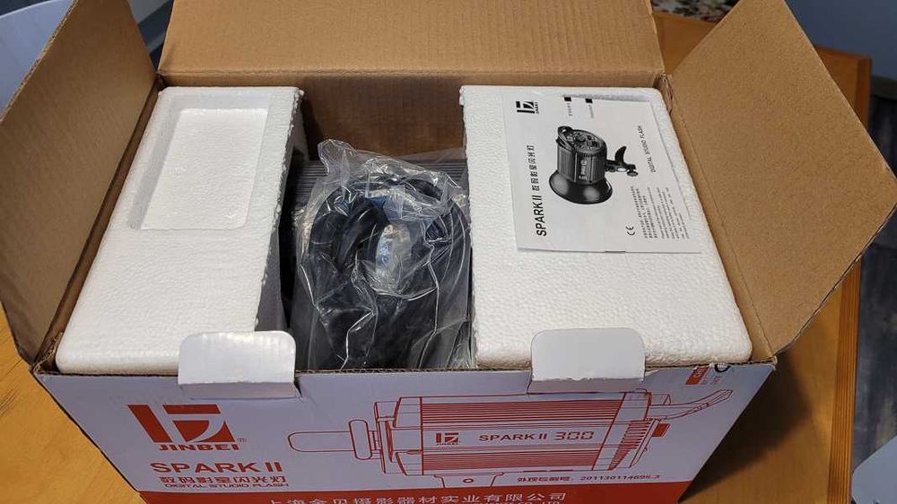Lampa studyjna Jinbei SPARK II 400 Ws Bowens NOWA!