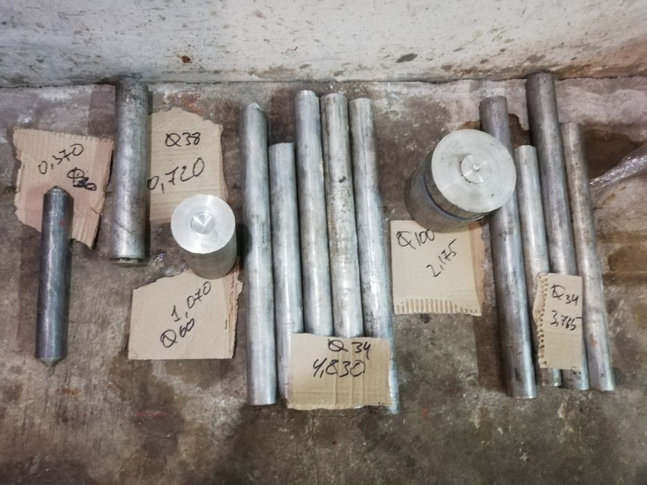 Токарные заготовки алюминий Д16Т, АМГ 10 кг