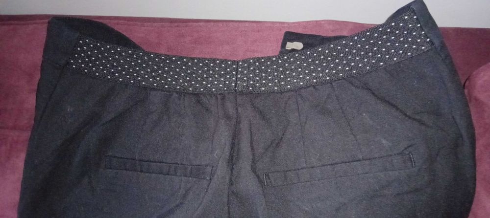 Spodnie damskie czarne rurki