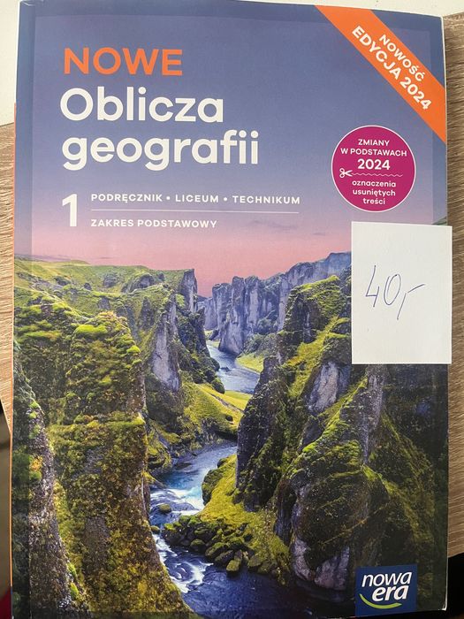 Podręczniki do klasy 1 LO