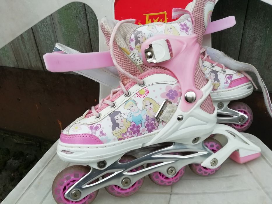 Коньки роликовые раздвижные 31-34р