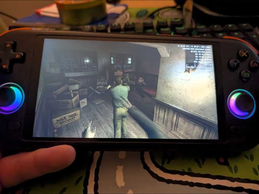 Retrokonsola przenośna Mangmi Air X 5,5'' LCD Snapdragon 662 Android