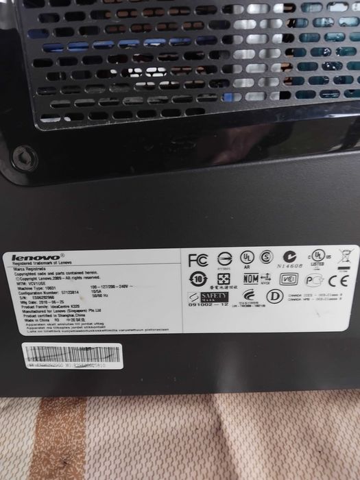 Персональный компьтер LENOVO +монитор,мышка,клавиатура