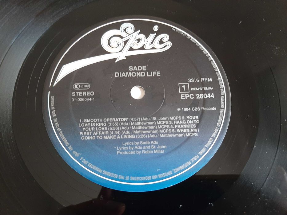 Sade - Diamond Life - Europa - Vinil LP