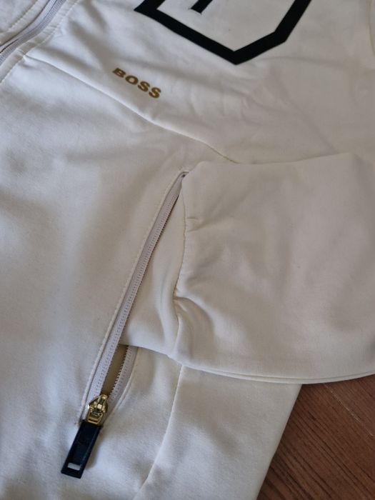 Bluza Hugo Boss kremowa L