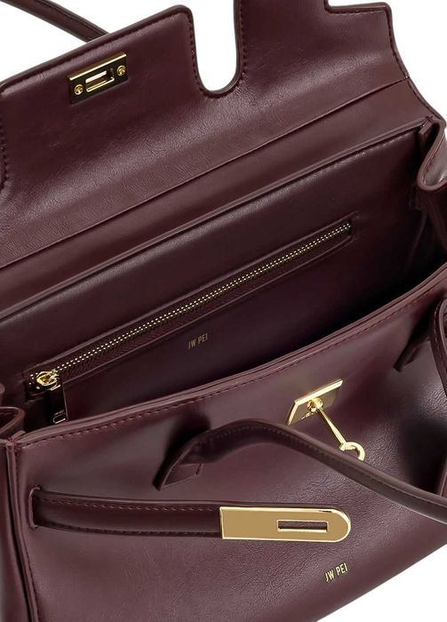 Сумка JW PEI Yara Shoulder Bag Deep Burgundy