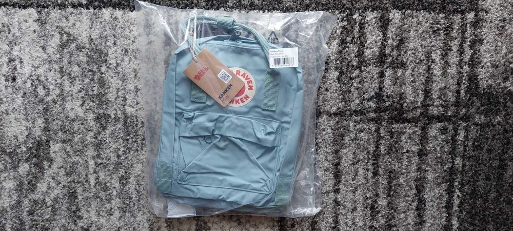 plecak Fjallraven Kanken Mini - sky blue, nówka, okazja!