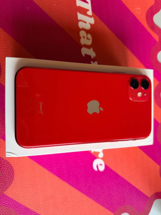 iPhone 11 128 GB Product(RED) – bardzo dobry stan, oryginalne pudełko