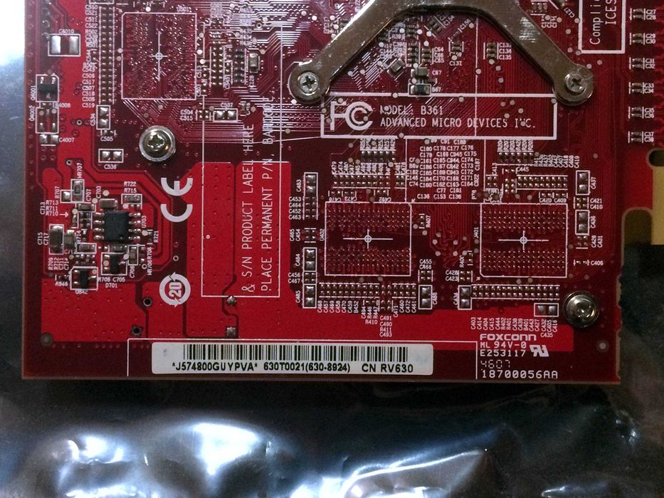 Apple ATI Radeon 2600 XT 256Mb PCIe 2.0 (ORIGINAL de Mac Pro)64585608669185123