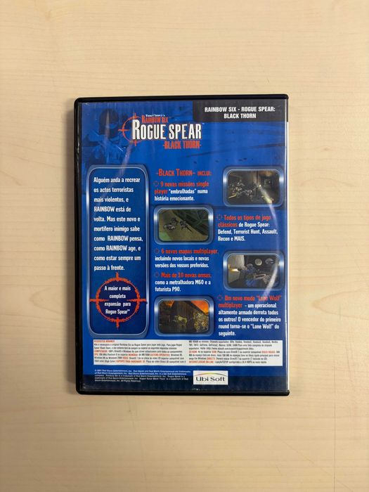 Jogo PC Tom Clancy's Rainbow Six: Rogue Spear - Black Thorn