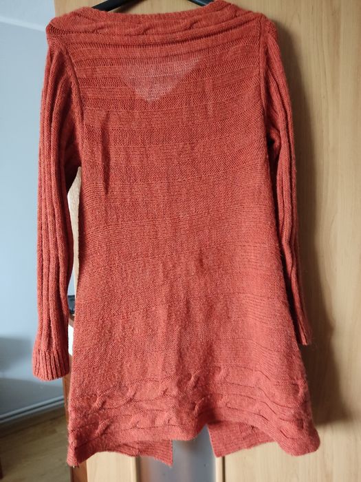Sweter damski rudy