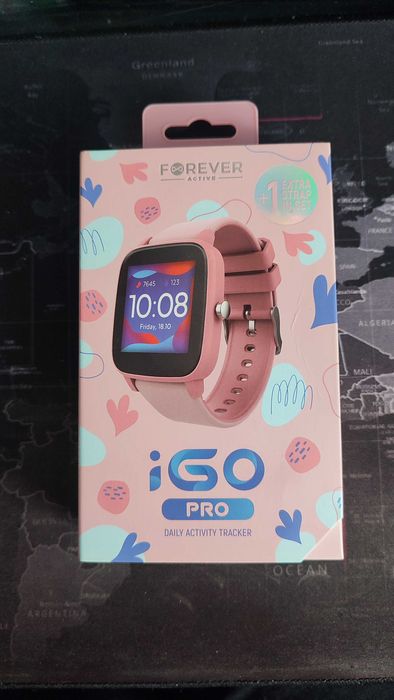 Smartwatch dla dzieci Forever IGO Pro JW-200 różowy