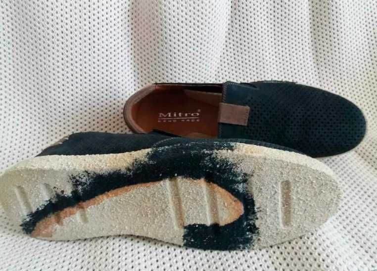 Мокасины мужские нубук Mitro 41-42р.
