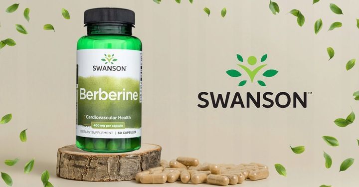 berberyna swanson berberine hcl odchudzanie cukier cukrzyca trawienie 60k