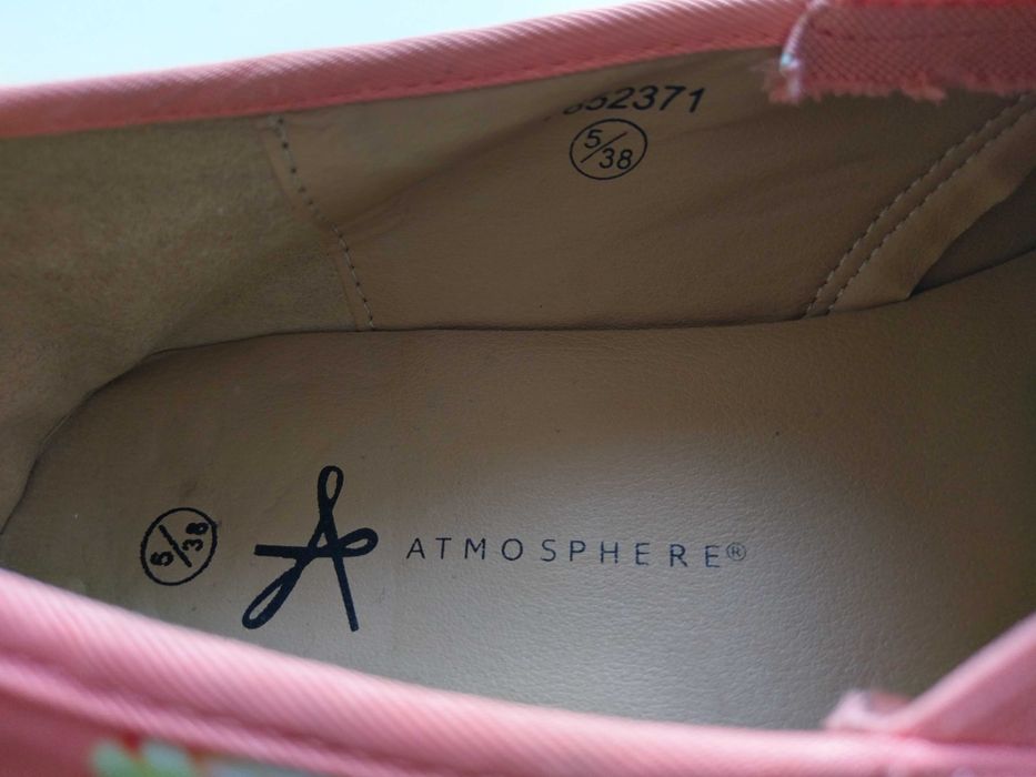 Женские эспадрильи Atmosphere на танкетке